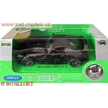autíčko Welly MERCEDES-AMG GT-R BLACK 43747