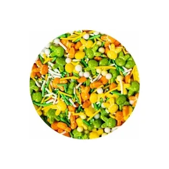 Jedlá dekorace na dort Cukrová dekorace - Králičí MIX/ 40 g