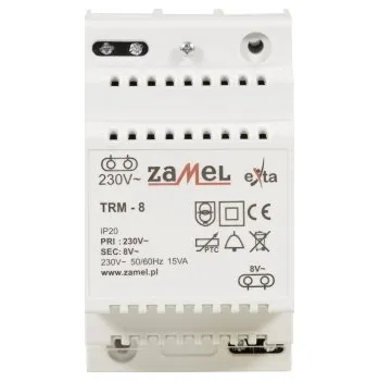 Transformátor MODULÁRNÍ TRANSFORMÁTOR TRM-8 230/8V ZAMEL