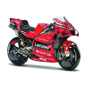 autíčko Maisto DUCATI DESMOSEDICI LENOVO TEAM #63 FRANCESCO BAGNAIA MOTO GP 2021 3637463