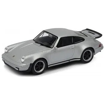 autíčko Welly PORSCHE 911 TURBO SILVER 43683