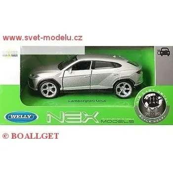 autíčko Welly LAMBORGHINI URUS SILVER 43775