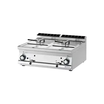 fritéza RM GASTRO Fritéza plynová dvojitá 0,92 kW/l, 13+13 l bez podestavby | RM - F2/13T-78G