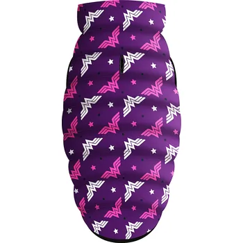 Obleček pro psa WAUDOG bunda DC Wonder Woman fialová M 45