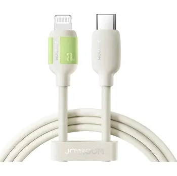 Datový kabel Joyroom S-A53 USB-C - Apple Lightning, 2m, béžový