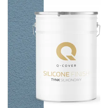 Omítka SILIKONOVÁ OMÍTKA FASÁDNÍ MODRÁ 25KG EXTERIÉROVÁ ZRNITOST 1.5mm F126