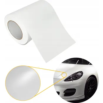 Polep vozidla Fólie Termoplastická Bílá Matná Dechroming Páska 20cm Pro Polep Auta