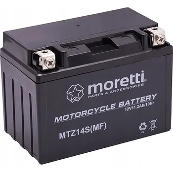 Motobaterie Moretti Akumulátor AGM (Gelový) YTZ14S 12V 11,2Ah