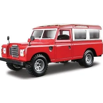 autíčko BBurago LAND ROVER RED 22063