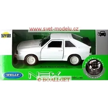 Welly AUDI SPORT QUATTRO WHITE 43802