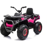 Mamido Dětská elektrická čtyřkolka XMX607 4x4 lakovaná růžová