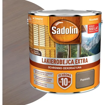 barva a nátěr na dřevo SADOLIN EXTRA 2,5L LAZURA NA DŘEVO ŠEDÁ (POPIELATÁ)