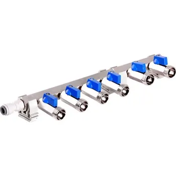 Rozvaděč Rozvaděč tlaku s kohouty 6 st.