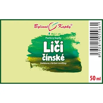 Doplněk stravy Bylinné kapky s.r.o. Liči (TCM) - Pavlovy bylinné kapky (tinktura) 50 ml