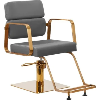 Kadeřnické křeslo Kadeřnické křeslo Gabbiano Porto 3 Barva: Šedá