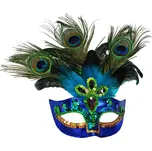 Widmann 707787 škraboška s pavím peřím…