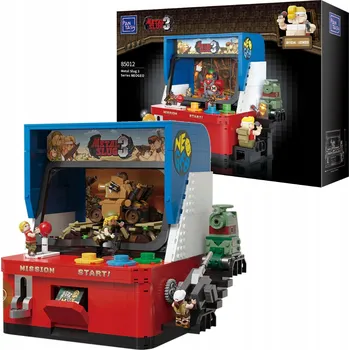 ostatní stavebnice STAVEBNÍ STAVEBNICE PANTASY ARKÁDOVÝ HERNÍ AUTOMAT METAL SLUG 3 1585 DÍLŮ