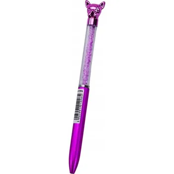 Propiska s pejskem Malé Diamanty Modrý Náplň 0.7 mm Mix