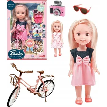 DÍVČÍ PANENKA S KOLEM HRAČKA