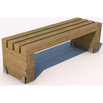 Zahradní lavice Playground System Lavička bez opěradla 9-1500/B