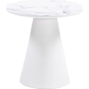 Konferenční stolek Konferenční stolek Margos 46 cm bílý/mramor I