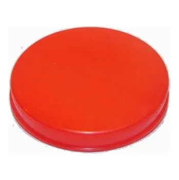 Víčko na zavařovací sklenici Víčko na KEG bajonet červené