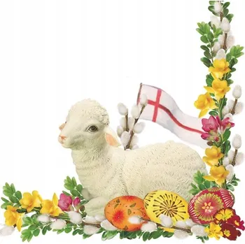 Papírový ubrousek Papírový ubrousek čtvercový 33 cm x 33 cm