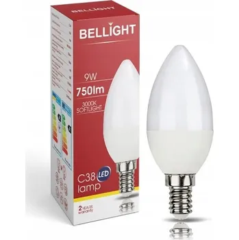 Žárovka LED žárovka Bellight E14 9 W A+