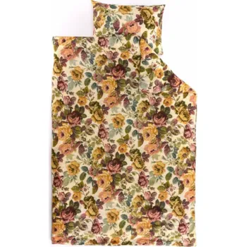 Polštář OBAL KOMPL MEDV FLOWERS KSL 140X200