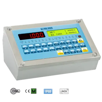 Průmyslová váha Nerezový vážní indikátor DINI ARGEO 3590EXT, 3 x RS232, IP65