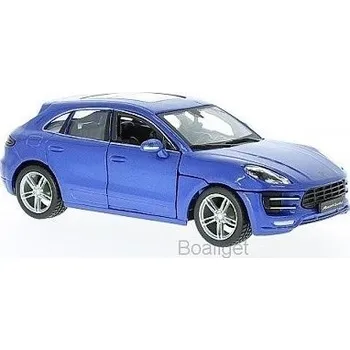 BBurago PORSCHE MACAN BLUE 21077