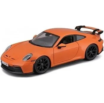 autíčko BBurago PORSCHE 911 GT3 2021 ORANGE 21104