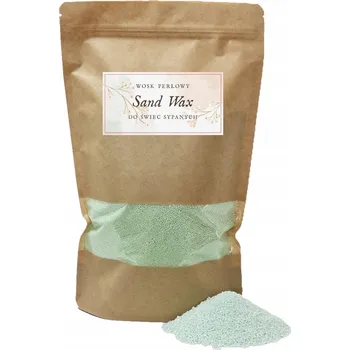 Výroba svíčky Sypký Vosk na svíčky, perleťový vosk , mátově zelený vosk , 700 g