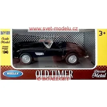 autíčko Welly BMW 507 CABRIO OPEN BLACK 43779