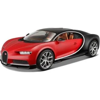 autíčko BBurago BUGATTI CHIRON RED / BLACK 11040