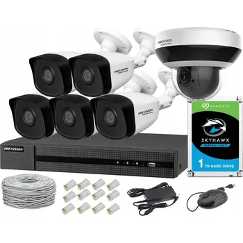 Bezpečnostní kamera Monitorovací sada Hikvision Hiwatch HWI-B140H + HWP-N2404IH-DE3