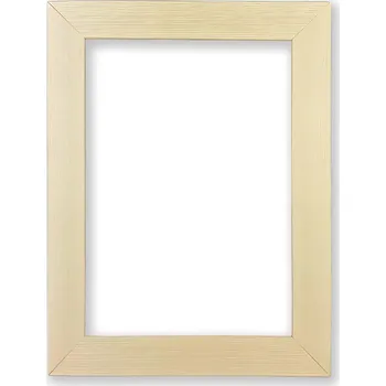 Rám na obraz Fotorámeček Lenna Rozměr: 9 x 13 cm, Barva: Bílá, Typ zasklení: Sklo