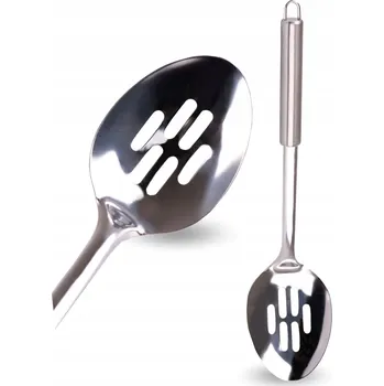 Naběračka CEDNÍKOVÁ LŽÍCE NA ŠPAGETY NABĚRAČKA NA TĚSTOVINY A KNEDLÍKY OCEL NEREZOVÁ