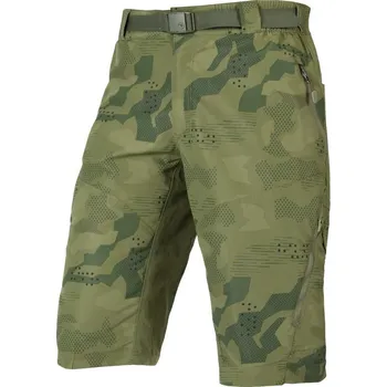 Cyklistické oblečení Kratasy Endura Hummvee E8117 pánské volné s vložkou olivová XS