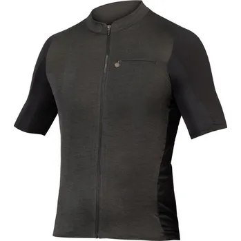 cyklistický dres Dres Endura GV500 Reiver S/S E5085 pánské krátký černá S