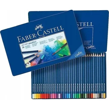 Pastelka Akvarelové PASTELKY FABER-CASTELL Art Grip, 36 barev, nové originální -- 14