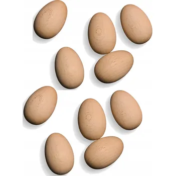 Velikonoční dekorace DŘEVĚNÉ VAJÍČKO decoupage VAJÍČKA vajíčko ze dřeva 10 kusů bukové