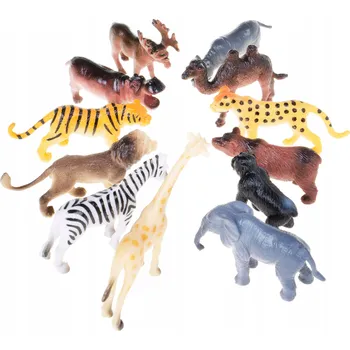 Figurka Hipo Divoká zvířata 12 kusů HSH018