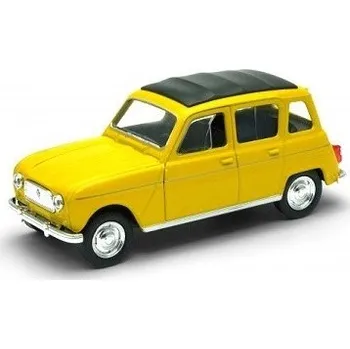 autíčko Welly RENAULT 4 YELLOW 43741