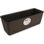 Truhlík na květiny STEFANPLAST NATURAL 50 moka