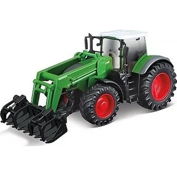 autíčko BBurago TRAKTOR FEND 1050 VARIO S DRAPÁKEM 31635