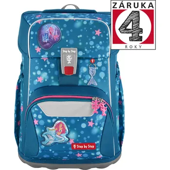 Školní batoh Školní aktovka Step by Step GIANT, 5-dílný set - Mermaid Lola
