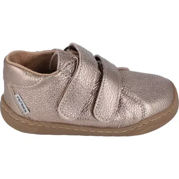 Dívčí tenisky Barefoot kožené boty Pegres SBF60L měděné 21