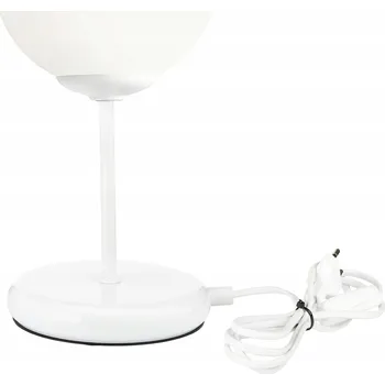 Lampička NOČNÍ LAMPA STOLNÍ LAMPA KANCELÁŘSKÁ LOFT SKLENĚNÉ STÍNIDLO KOULE PRO LED E27