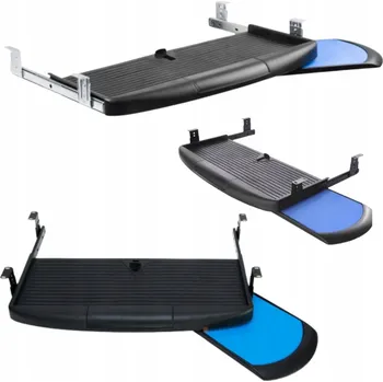 Psací stůl Obdélníkový psací stůl HuW 55 x 23 x 3,7 cm černý